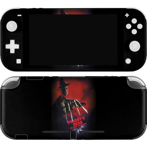 Nightmare on Elm Street Freddy Krueger Nintendo Switch Lite Skin